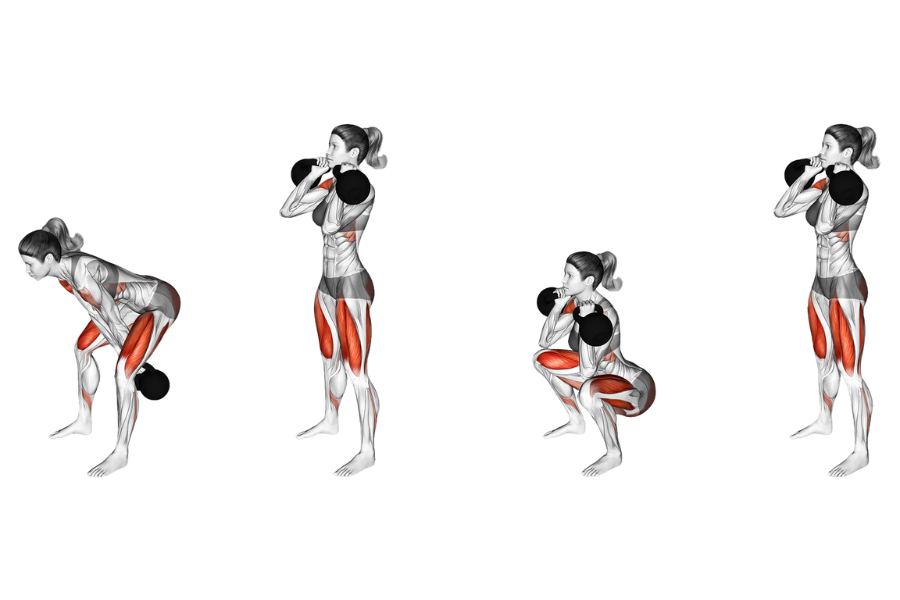 Kettlebell Squat Clean